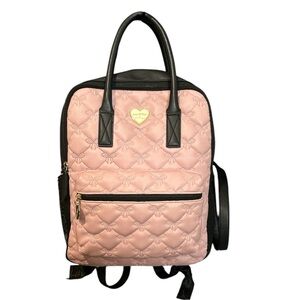 Betsey Johnson Backpack. GUC 12x13